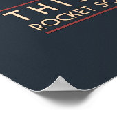 Dit is NIET het poster voor Rocket Science (16x20  (Hoek)