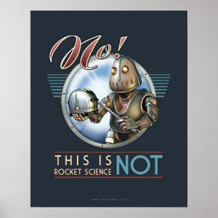 Dit is NIET het poster voor Rocket Science (16x20