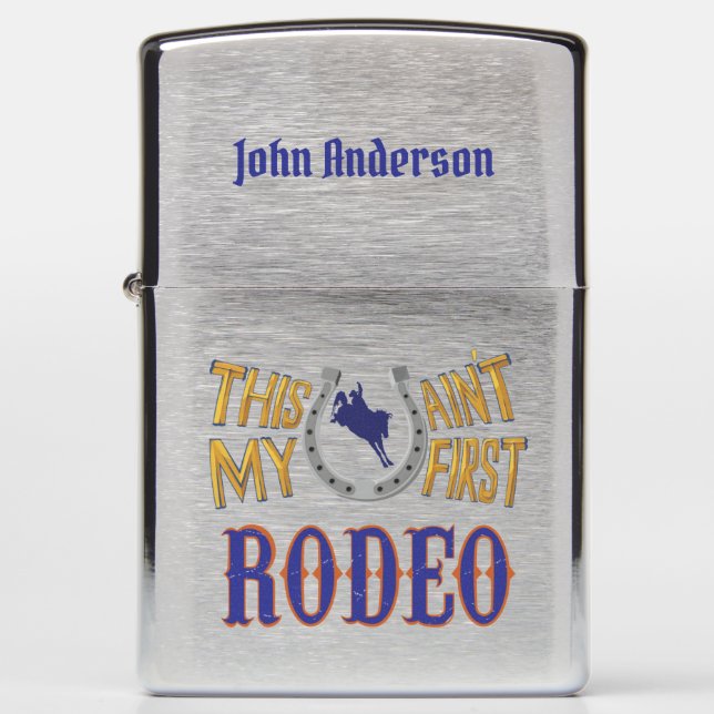 Dit is niet mijn eerste Rodeo. (Voorkant)