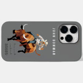 Dit is niet mijn eerste RODEO: Bull rider Case-Mate iPhone Case (Achterkant (horizontaal))