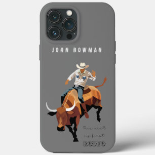 Dit is niet mijn eerste RODEO: Bull rider iPhone 13 Pro Max Hoesje