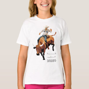 Dit is niet mijn eerste RODEO: Bull rider T-shirt