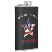 Dit is niet mijn eerste RODEO Heupfles (Rechts)