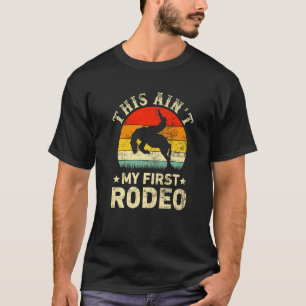 Dit is niet mijn eerste Rodeo Horse Riding Sunset T-shirt