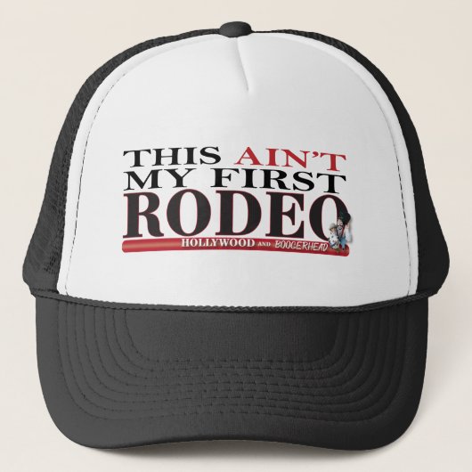 Dit is niet mijn eerste Rodeo Trucker Pet (Voorkant)