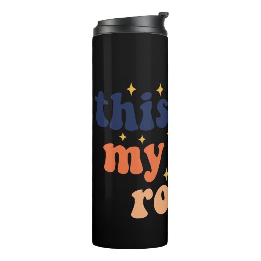 Dit is niet mijn eerste Rodeo Tumbler Thermosbeker (Gedraaid links)