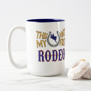 Dit is niet mijn eerste Rodeo. Tweekleurige Koffiemok