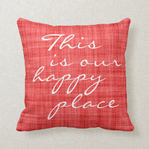 Dit is ons gelukkige Sierkussen van het Citaat Roo