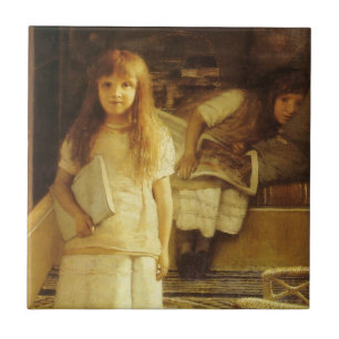 Dit is onze hoek door Sir Lawrence Alma Tadema Tegeltje