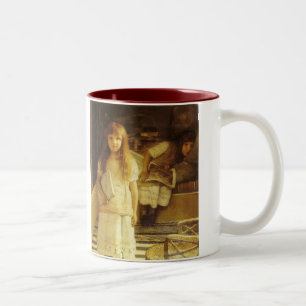 Dit is onze hoek door Sir Lawrence Alma Tadema Tweekleurige Koffiemok