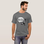 Dit is Orca Killer Whale Funny Pun T-shirt (Voorkant volledig)