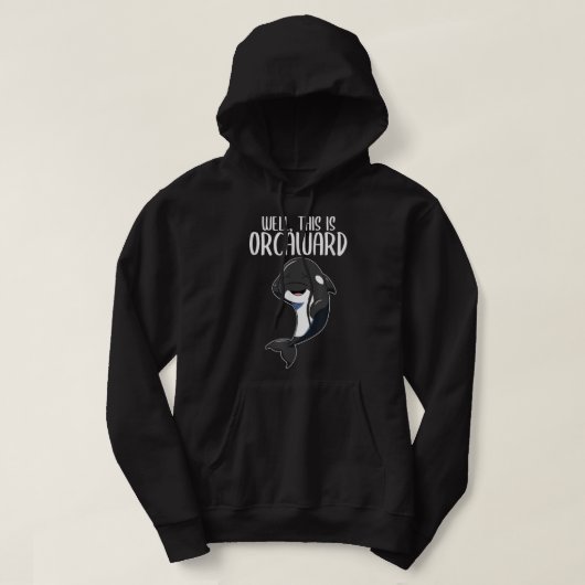 Dit is Orca Killer Whale Lover T-Sh Hoodie (Design voorkant)