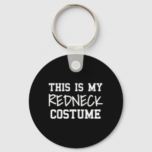 Dit is Redneck Costume Party Grappige Redneck Sleutelhanger
