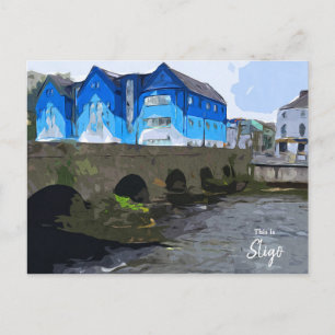 Dit is Sligo -Ierland Briefkaart