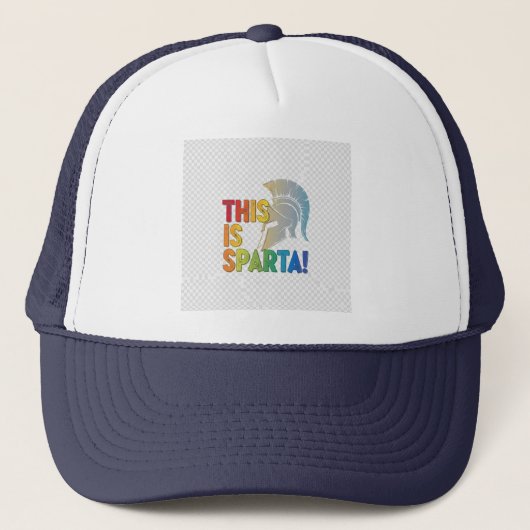 Dit is Sparta!. Trucker Pet (Voorkant)
