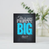 Dit is tamelijk groot nieuws briefkaart (Staand voorkant)