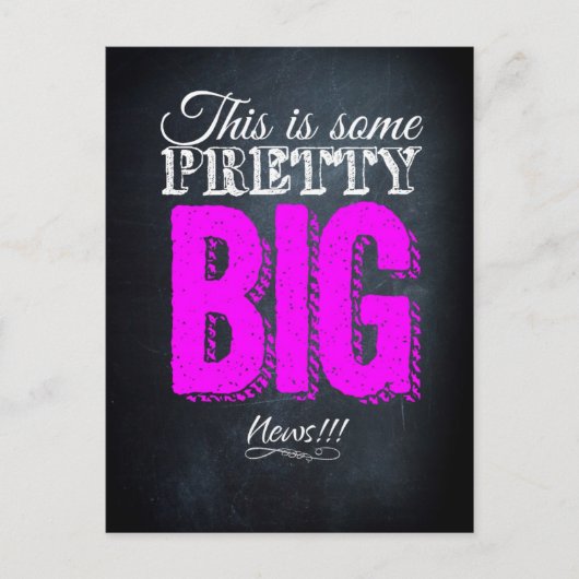 Dit is tamelijk groot nieuws briefkaart (Voorkant)