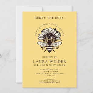 Dit is The Buzz Bee Baby Shower Kaart