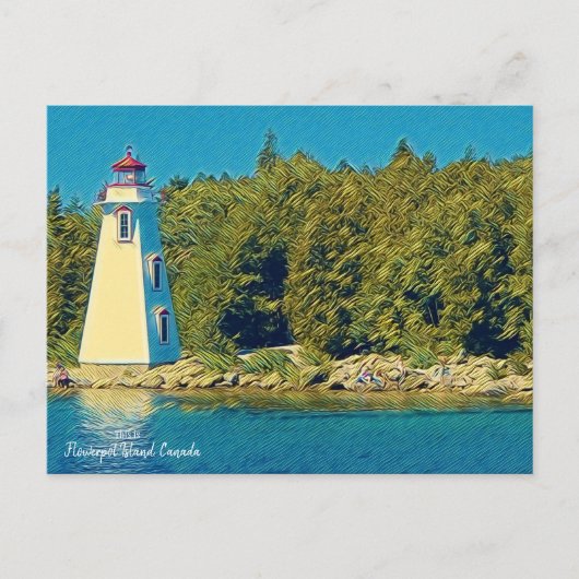 Dit is Tobermory, Canada Briefkaart (Voorkant)