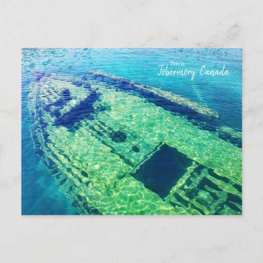 Dit is Tobermory, Canada Briefkaart (Voorkant)