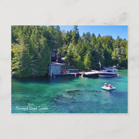 Dit is Tobermory, Canada Briefkaart (Voorkant)