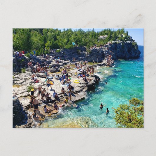 Dit is Tobermory, Canada Briefkaart (Voorkant)