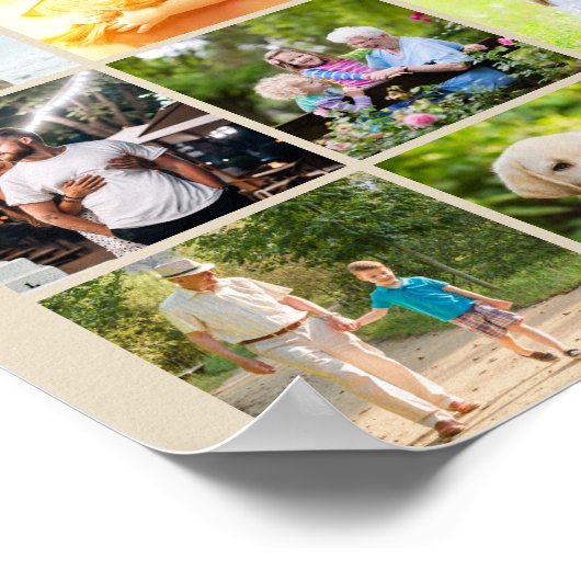 Dit is Us Photo Collage 40 Square Afbeeldingen Cre Poster (Hoek)