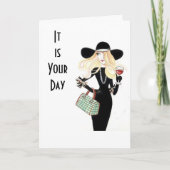 DIT IS UW DAG "CELEBRAAT UW GROTE DAG" KAART (Voorkant)