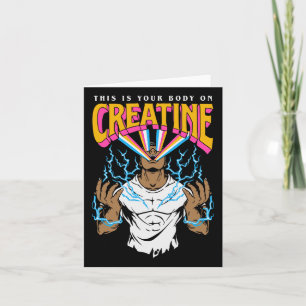 Dit is uw lichaam op de baarmoederdag van de creat kaart