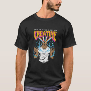 Dit is uw lichaam op de baarmoederdag van de creat t-shirt