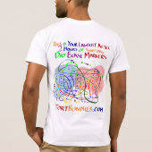 Dit is uw rechtszaak (tweezijdig) t-shirt (Achterkant)