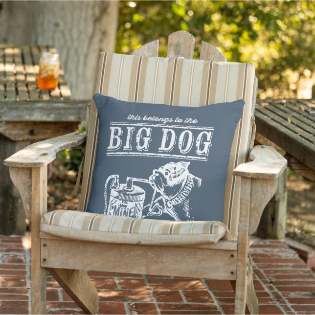 Dit is van de Big Dog Buitenkussen (Stoel)