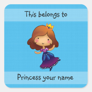 Dit is van prinses sticker