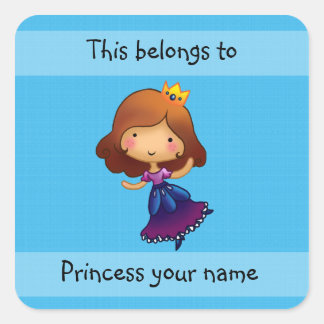 Dit is van prinses sticker