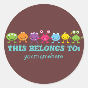 DIT IS VAN SCHATTIGEE BUITENAARDSE STICKERS