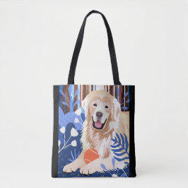 DIT IS VEEL WAAR Golden Retriever CANVAS TAS