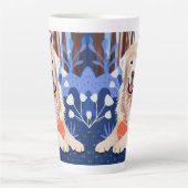 DIT IS VEEL WAAR Golden Retriever Latte Mok (Voorkant)