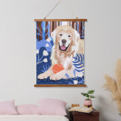 DIT IS VEEL WAAR Golden Retriever tapestry Hangend Wandkleed (Slaapkamer)