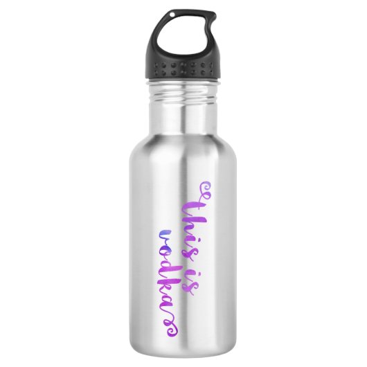 Dit is Vodka waterfles (Voorkant)