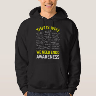 Dit Is Waarom We Endometriose Bewustzijn Nodig Heb Hoodie