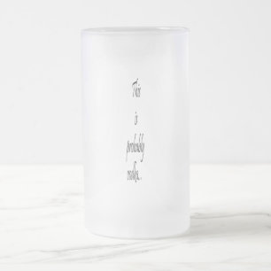 Dit is waarschijnlijk wodka matglas bierpul