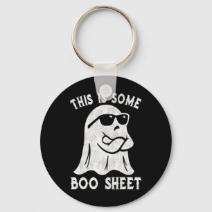 Dit is wat boekenblad Halloween Ghost Fun Gifts M Sleutelhanger