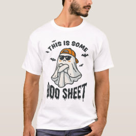 Dit is wat Boo Sheet Halloween Funny Joke Schattig T-shirt