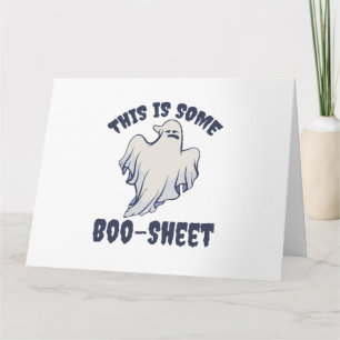 Dit is wat Boo Sheet Sassy Geest  Kaart