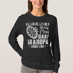 Dit is wat Cool Dart Grandpa retiting T-shirt