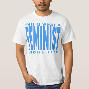 DIT IS WAT EEN FEMINIST ZOU ZIEN T-SHIRT