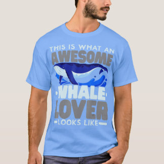 Dit is wat een Geweldige walvis lijkt op Ani T-shirt