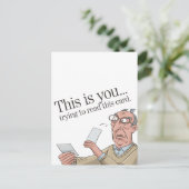 Dit is wat je probeert te lezen in deze Kaart Funn (Staand voorkant)