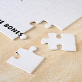 Dit is wat je ziet als ik gestript ben op Botten Legpuzzel (Zijkant)