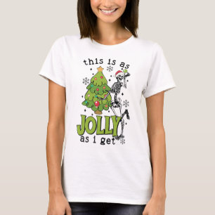 Dit Is Zo Grappig Als Ik Grappig Skelet En Boom Kr T-shirt